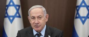 Benjamin Netanjahu, Premierminister von Israel.