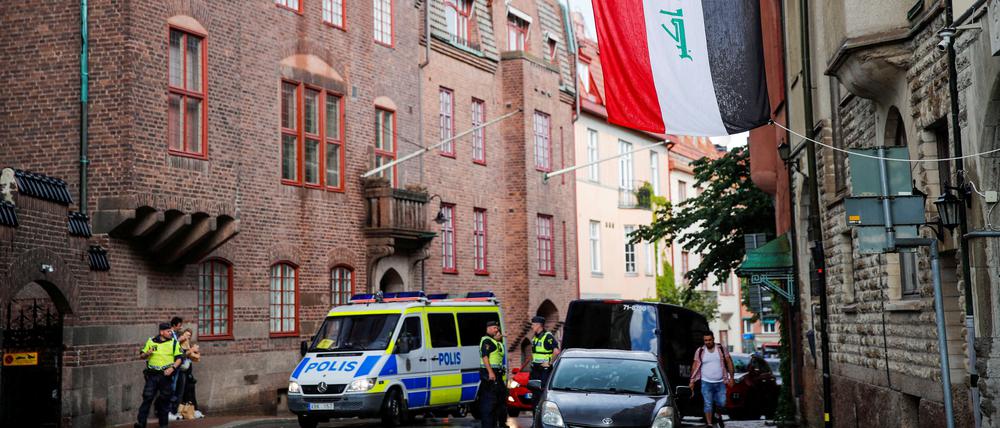 Irakische Botschaft in Schweden.
