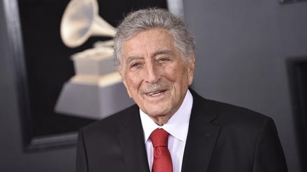 Der Sänger Tony Bennett (3.8.1926 - 21.7.2023).