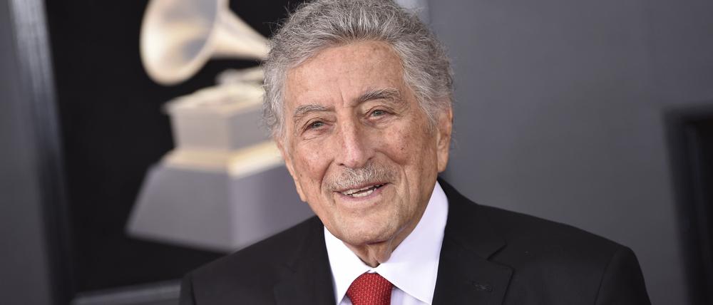 Der Sänger Tony Bennett (3.8.1926 - 21.7.2023).