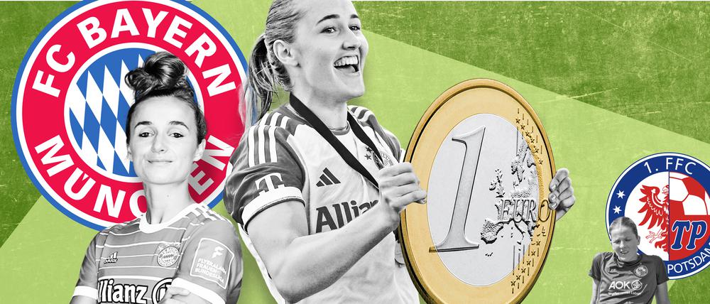 Der Kontrast zwischen Bayern und Potsdam könnte größer nicht sein. Zugleich ist er sinnbildlich für einen Wandel, der sich im Frauenfußball gerade im Vollsprint vollzieht.