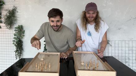  Die Gründer von Showdown Max Muhle und Philipp Dieckmann.
