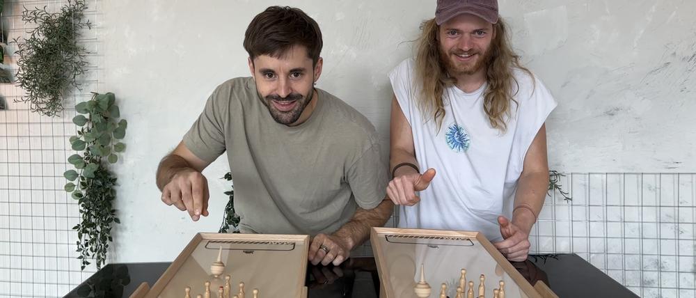 Die Gründer von Showdown Max Muhle und Philipp Dieckmann.