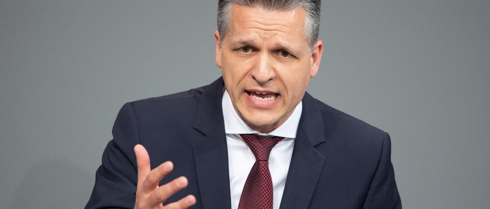 Thorsten Frei (CDU) spricht im Bundestag (Archivbild).