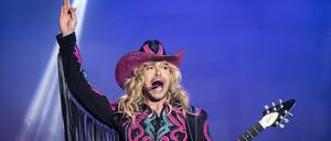Cowboy Bill Kaulitz: Mit Tokio Hotel trat er beim CSD in Berlin auf.