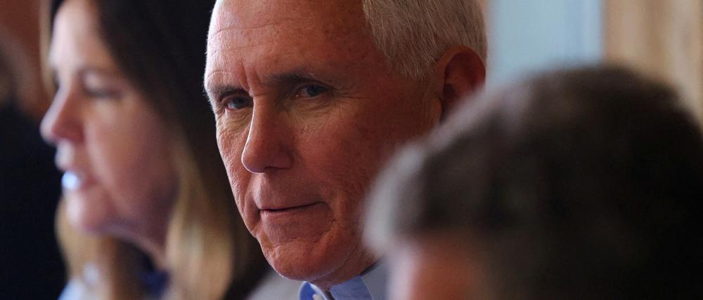 Der ehemalige US-Vizepräsident Mike Pence.
