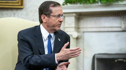 Israels Präsident Izchak Herzog. 