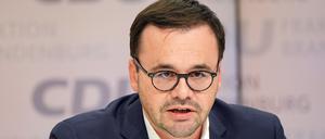 Brandenburgs CDU-Chef Jan Redmann.