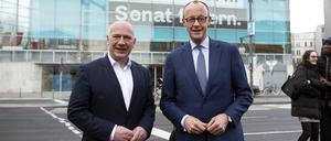  Kai Wegner und Friedrich Merz. 