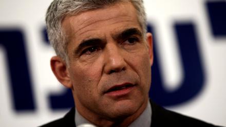 Israels Oppositionsführer Jair Lapid.