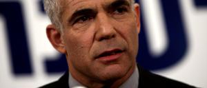 Israels Oppositionsführer Jair Lapid.