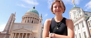 Sonja Halbeisen von Fridays for Future Potsdam.