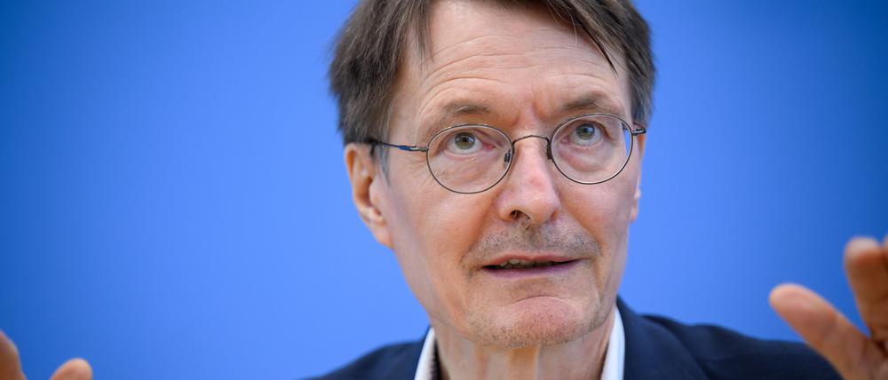 12.07.2023, Berlin: Karl Lauterbach (SPD), Bundesminister für Gesundheit.