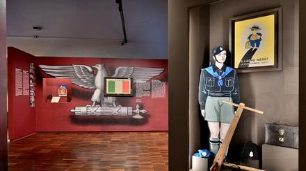 Blick in die Ausstellung im Museo di Salò