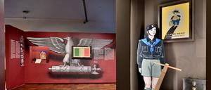 Blick in die Ausstellung im Museo di Salò