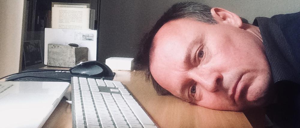 
Der Hamburger Schriftsteller Mirko Bonné. 