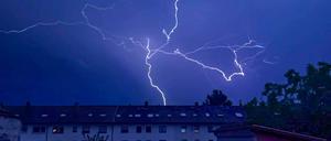 Superzellen-Gewitter, wie hier 2023 in Baden-Württemberg, gehören zu den gefährlichsten Wetterphänomenen Europas.
