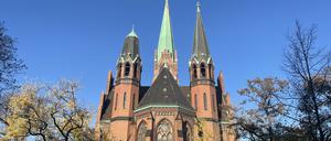 Die Apostel-Paulus-Kirche in Schöneberg wurde 1894 eingeweiht.  