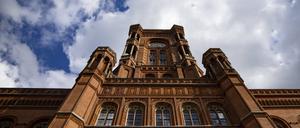 Das Rote Rathaus in Berlin am 27. April 2023. 