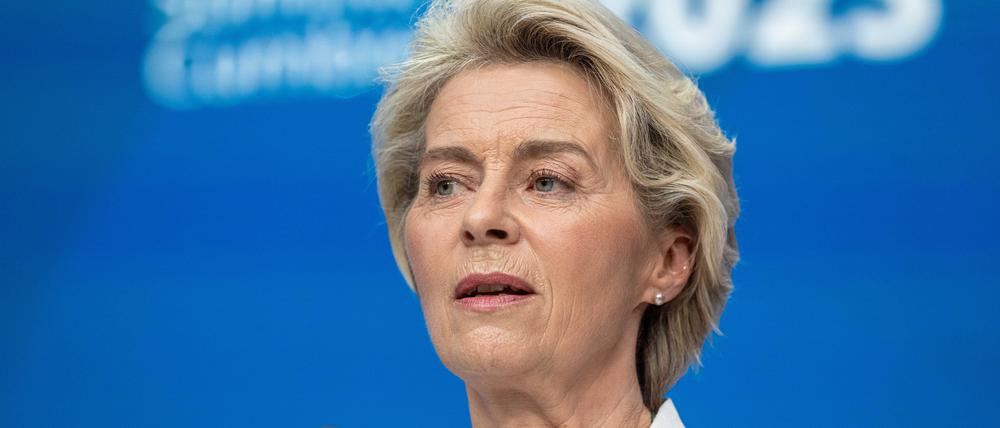 Ursula von der Leyen, Präsidentin der Europäischen Kommission