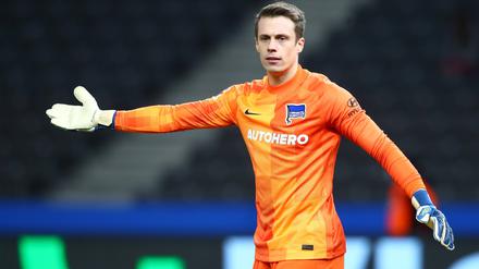 Alexander Schwolow konnte bei Hertha nie wirklich überzeugen und verlässt Berlin nun vorzeitig.