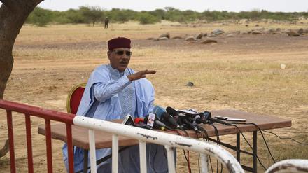 Der nigerianische Präsident Mohamed Bazoum 2021 (Archivfoto) 