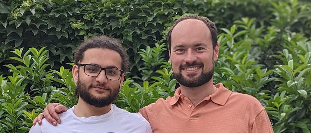 Sommerserie Wahlweise. Wardan Khazna und Philipp Maschke vom Verein Start with a Friend Potsdam.