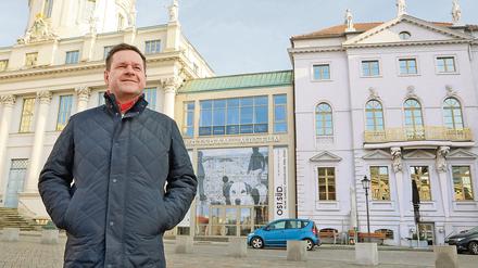 Markus Wicke, Vorsitzender des Fördervereins des Potsdam-Museums