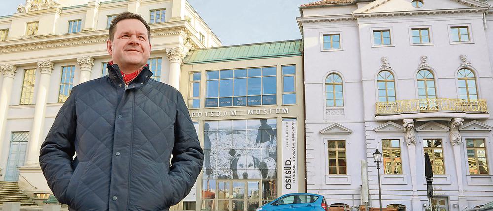 Markus Wicke, Vorsitzender des Fördervereins des Potsdam-Museums