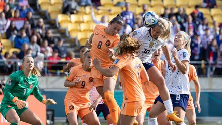 Duell auf Augenhöhe: USA gegen die Niederlande.