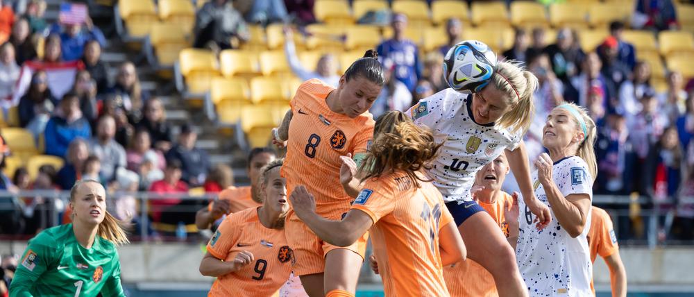Duell auf Augenhöhe: USA gegen die Niederlande.