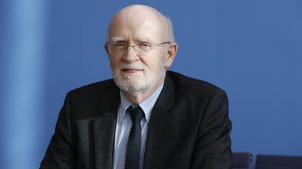Prof. Dr. Hans-Otto Pörtner, Ko-Vorsitzender IPCC-Arbeitsgruppe II, Deutschland, Berlin, Bundespressekonferenz, Thema: Folgen des Klimawandels, Verwundbarkeiten und Anpassung - Nationale Vorstellung des 6. IPCC-Sachstandsberichts *** Prof Dr Hans Otto Pörtner, Co-Chair IPCC Working Group II, Germany, Berlin, Federal Press Conference, Topic Consequences of Climate Change, Vulnerabilities and Adaptation National Presentation of the 6th IPCC Assessment Report