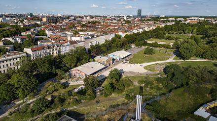 Der Görlitzer Park in Berlin-Kreuzberg. 