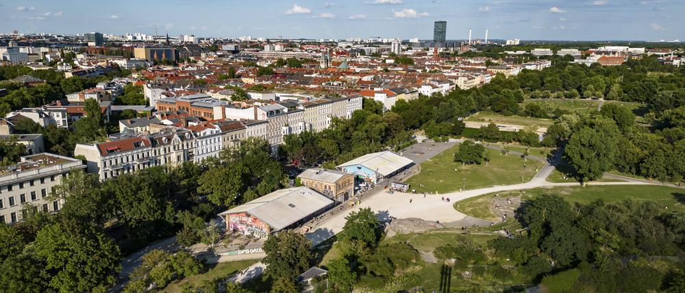 Der Görlitzer Park in Berlin-Kreuzberg.