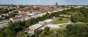 Der Görlitzer Park in Berlin-Kreuzberg. 