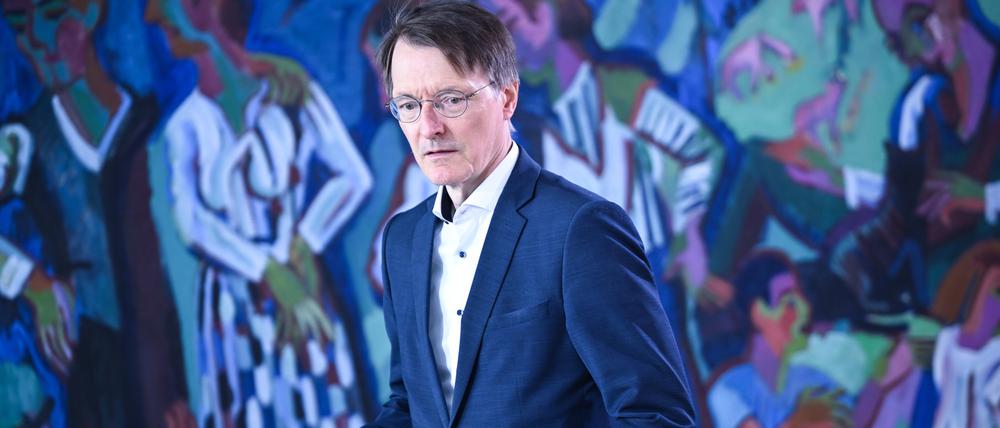 Karl Lauterbach (SPD), Bundesminister für Gesundheit.