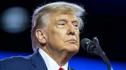 Donald Trump, ehemaliger Präsident der USA