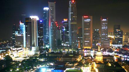 Skyline von Singapur: Bildung hat in dem Land eine hohe Bedeutung.