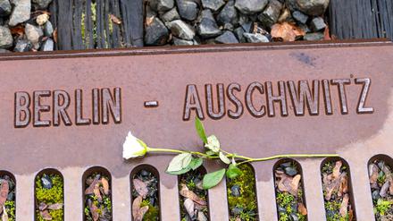 Mahnmal Gleis 17, Berlin-Grunewald.