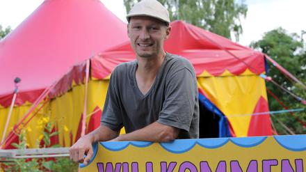 Bileam Tröger vom Circus Montelino.