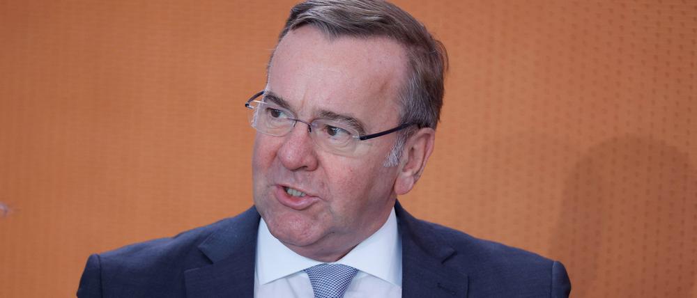 Derzeit arbeite die Bundesregierung „unter Hochdruck“ daran, die Lage zu klären, sagte Verteidigungsminister Boris Pistorius (SPD).