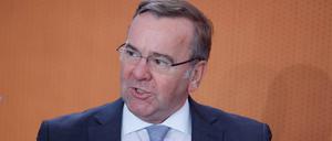 Derzeit arbeite die Bundesregierung „unter Hochdruck“ daran, die Lage zu klären, sagte Verteidigungsminister Boris Pistorius (SPD).