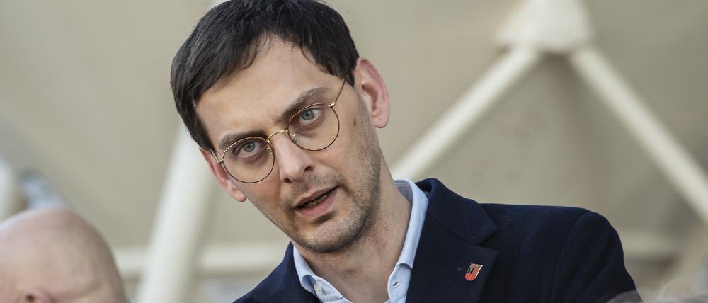 Neuköllns Bezirksbürgermeister Martin Hikel (SPD).