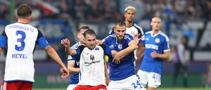 HSV gegen Schalke.