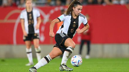 Lena Oberdorf könnte in die Startelf zurückkehren. Das wäre wichtig für das Spiel gegen Kolumbien.