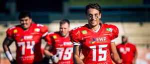 Die Potsdam Royals beim Spiel gegen die Braunschweig Lions.