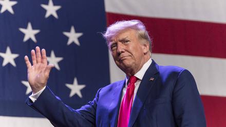 Unterliegt vor Gericht: Ex-Präsident Donald Trump mit einer Verleumdungsklage gegen den Sender CNN.