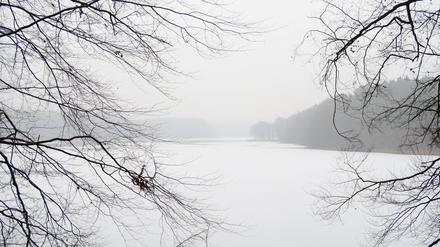 Im Winter kommt am Wandlitzer See eine besondere Stimmung auf.