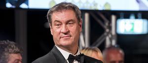 Markus Söder (CSU), Bayerischer Ministerpräsident, während des Staatsempfangs anlässlich der Eröffnung der Richard-Wagner-Festspiele. 