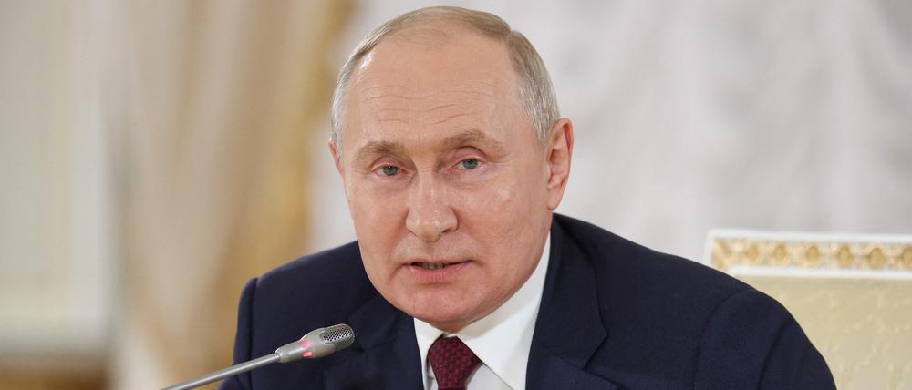 Russlands Präsident Wladimir Putin sagte: „Wir müssen uns vor Augen halten, dass jeder, damit wir erfolgreich sind, auch in einem Konfliktgebiet, bestimmte Regeln befolgen muss.“